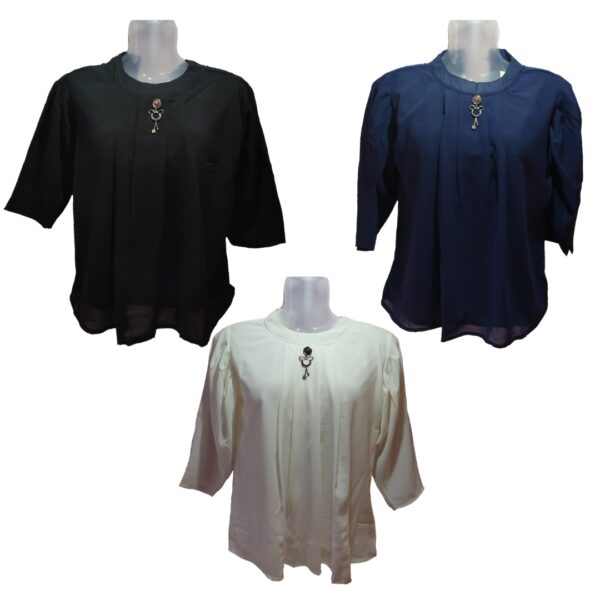 Women Round Neck Tops