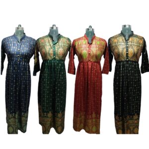 Women Printed Casual Long Kurta